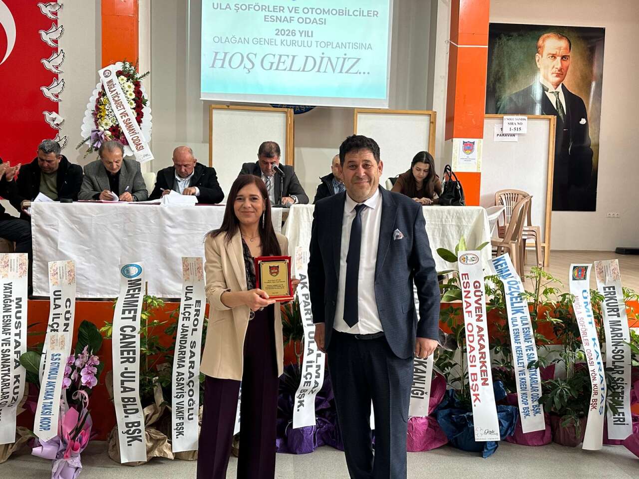 Ula Şoförler ve Otomobilciler Esnaf Odası’nda Mehmet Çatak Güven Tazeledi 9